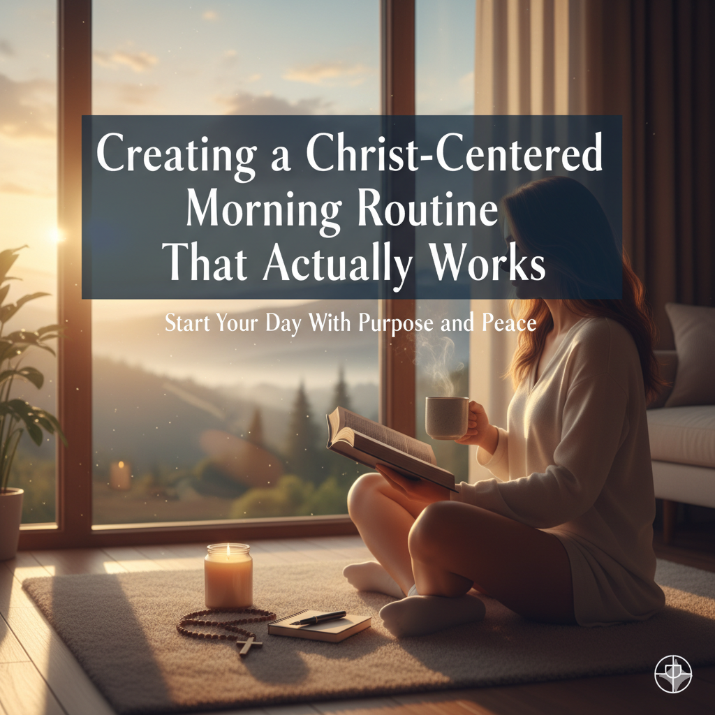 Holy Morning Routine Creating a Christ-Centered Morning Routine That Actually Works β Diet ...